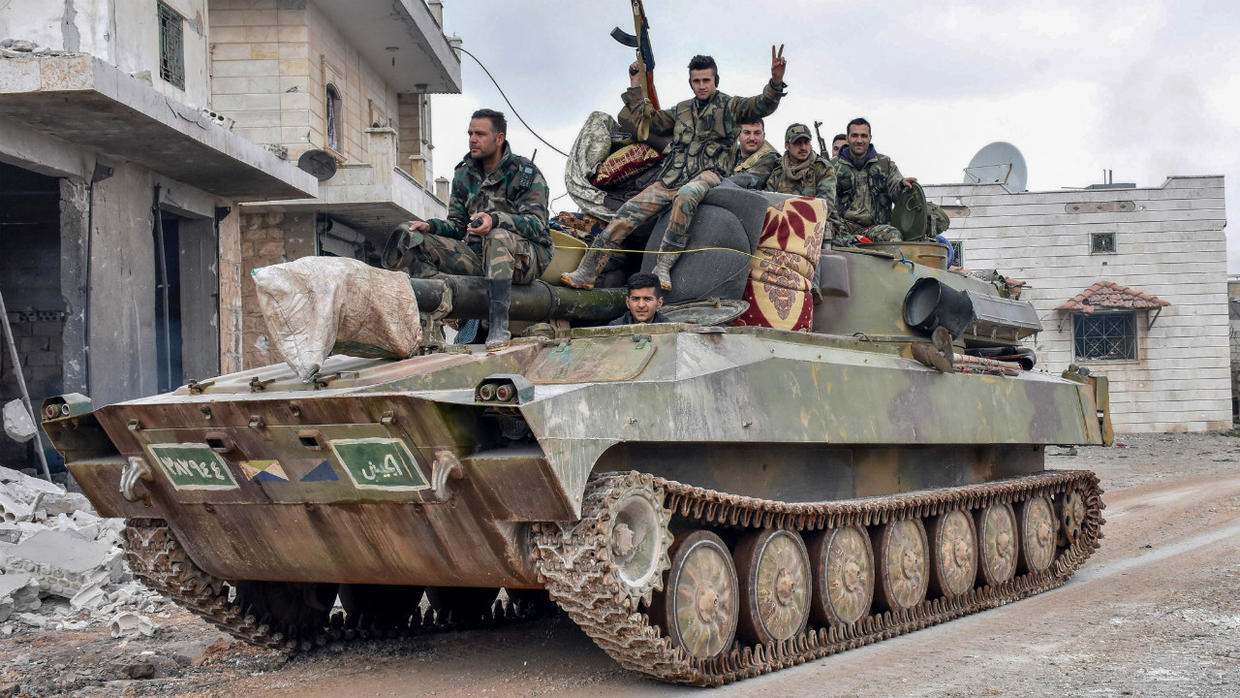 сирийска армия сирийски сили военни идлиб