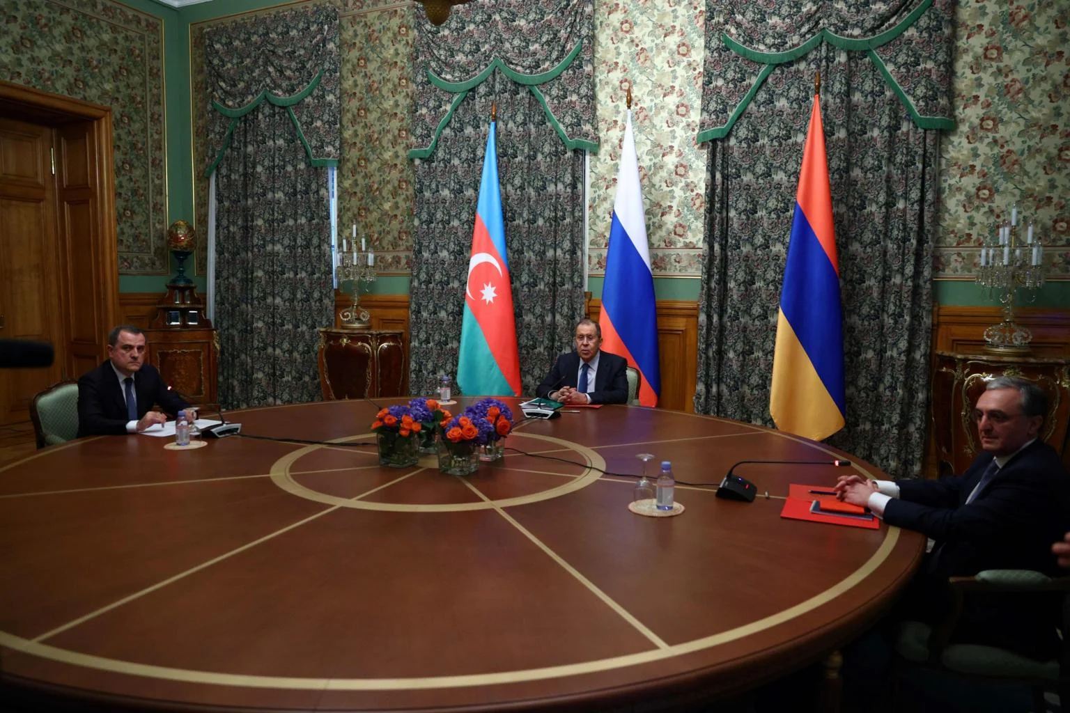 Сергей Лавров Джейхун Байрамов Зограб Мнацаканян