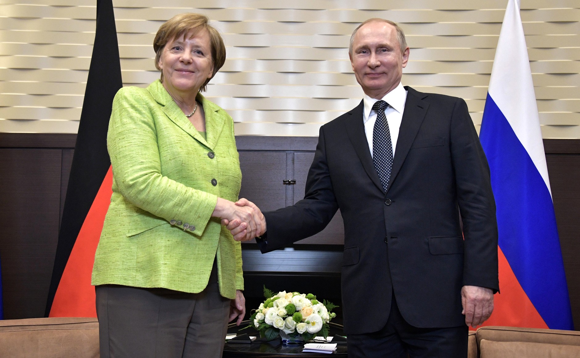 путин меркел