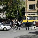 Полицаи охраняват Енергийната среща на върха