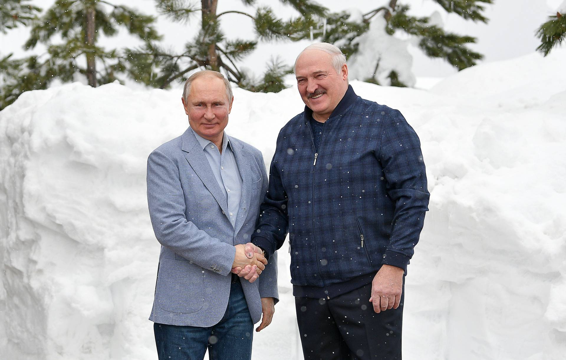 владимир путин александър лукашенко (ТАСС)
