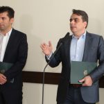 Министерство на финансите Министърът на финансите Асен Василев и министърът на икономиката Кирил Петков