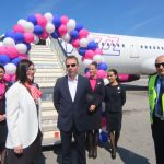 Пресконференция  по случай 10 години Wizz Air в България изпълнителен директор на компанията