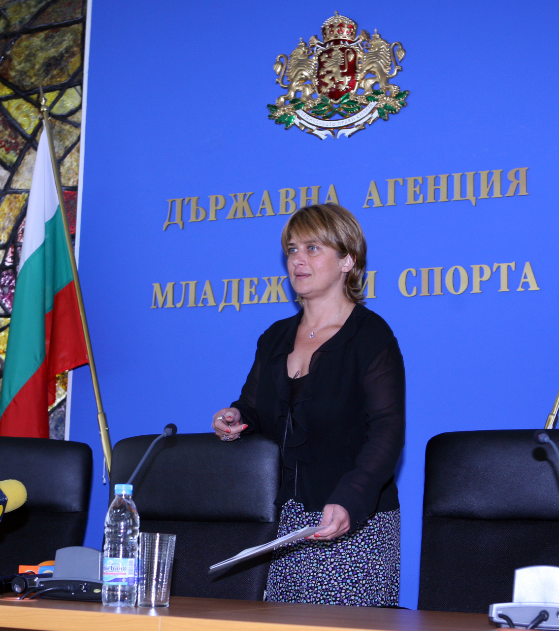 Държавна агенция за младежта и спортаВесела Лечева - предс на ДАМС