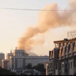 Русия удари сградата на украинското правителство, има три жертви, сред които и бебе