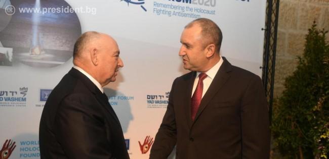 Румен Радев в Израел