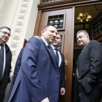 КТБ Корпоративна търговска банка временни синдици Лазар Илиев - синдик КТБ Борислав Сарафов - зам. главен прокурор  Владислав Горанов Георги Костов - главен секретар на МВР Росен Ангелчев - синдик КТБ