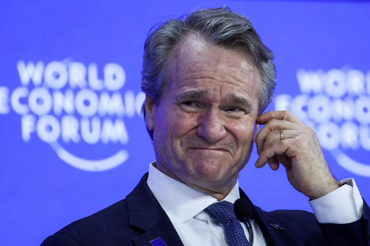 Шефът на Bank of America Брайън Мойнихан не е бил поканен на приема на Тръмп в Давос