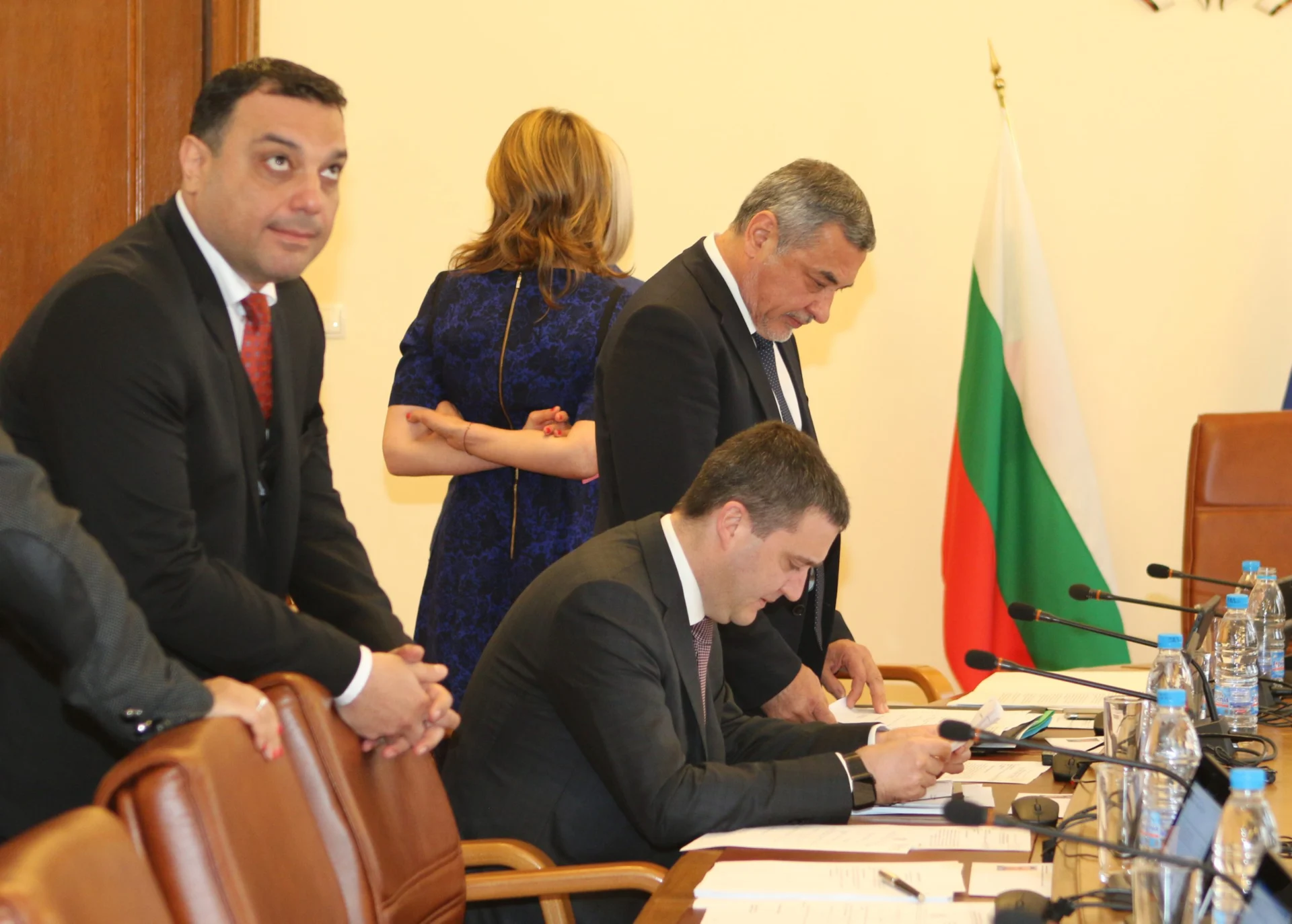 Министерски съвет Ивайло Московски  Владислав Горанов Валери Симеонов