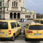 Протест таксита таксиметрови шофьори
