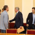 Парламент среща ПП и Български възход Кирил Петков Стефан Янев