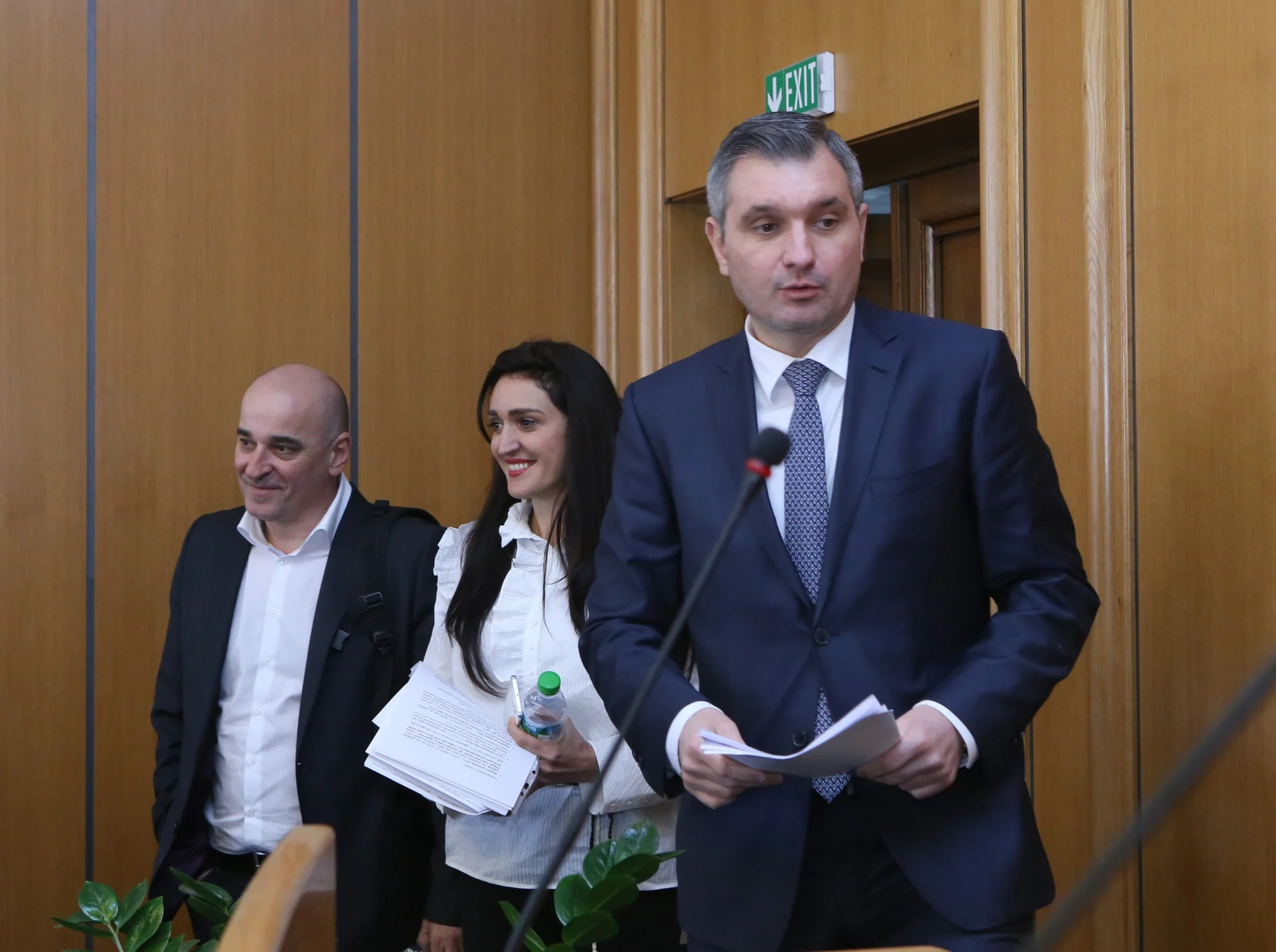Столична община - пресконференция във връзка с работата на омбудсманите на „Топлофикация - София" - Елен Герджиков