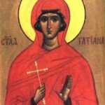 Света великомъченица Татяна.