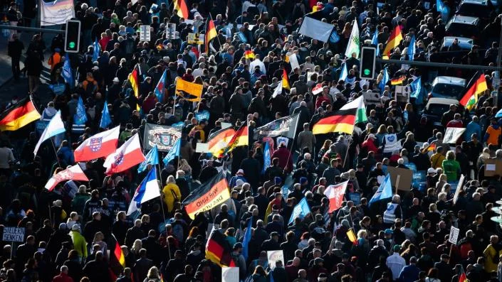 протест на "Алтернатива за Германия"
