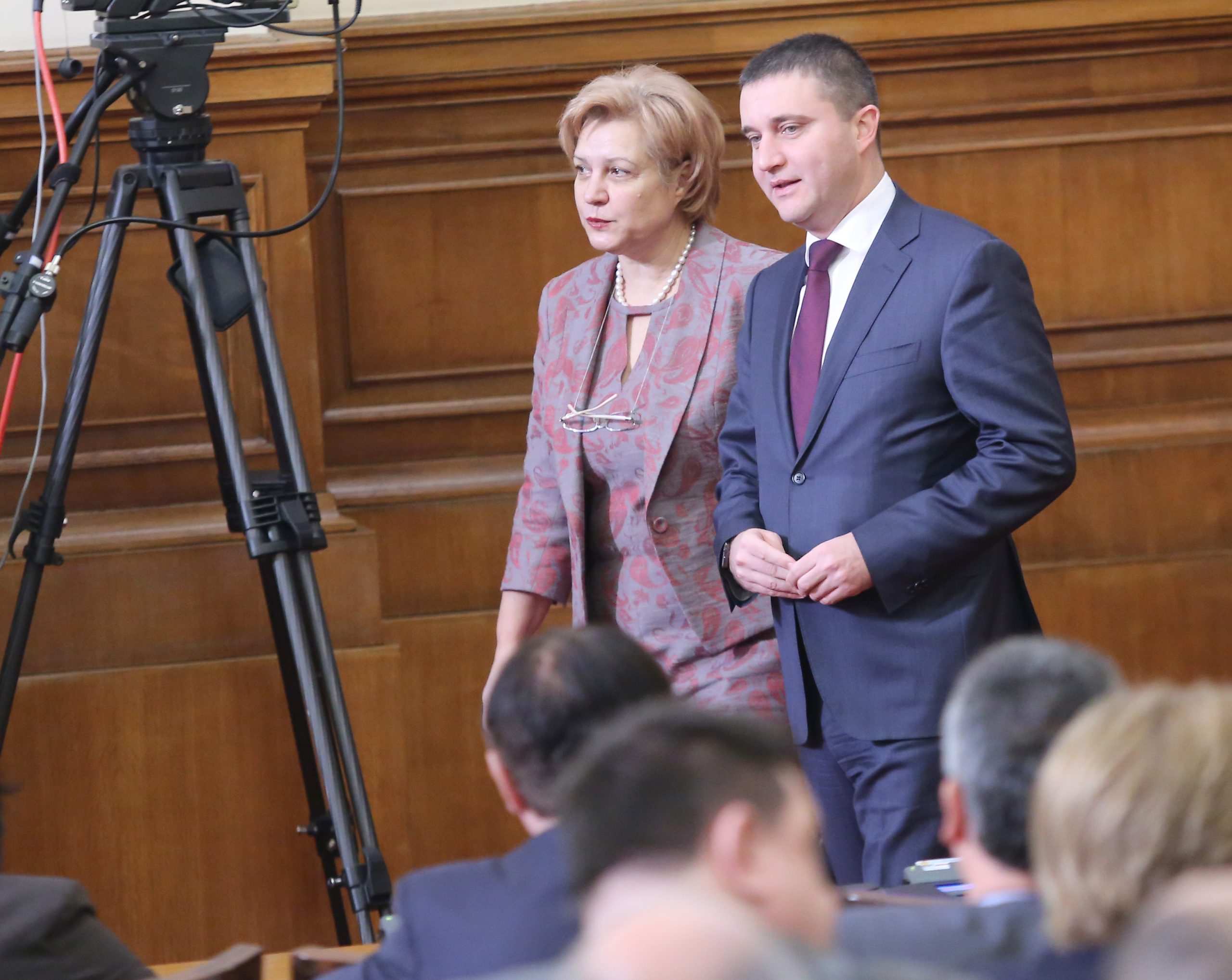 Парламент - Избор на мин. на правосъдето Екатерина Захариева. Менда Стоянова