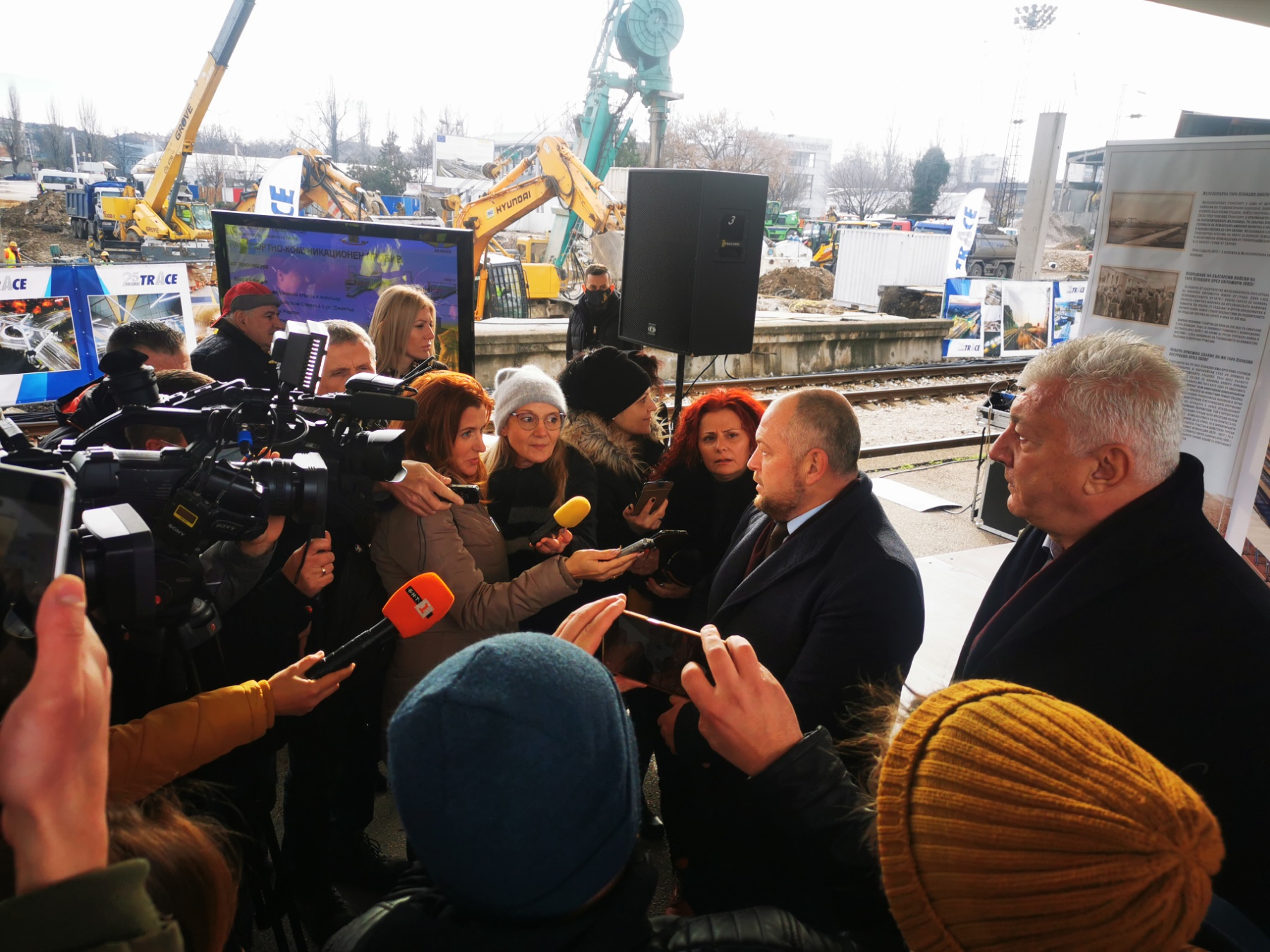 модернизацията на железопътен възел Пловдив