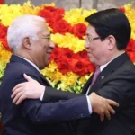 председателя на Европейския съвет Антонио Коща и президентът на Виетнам Лъонг Къонг