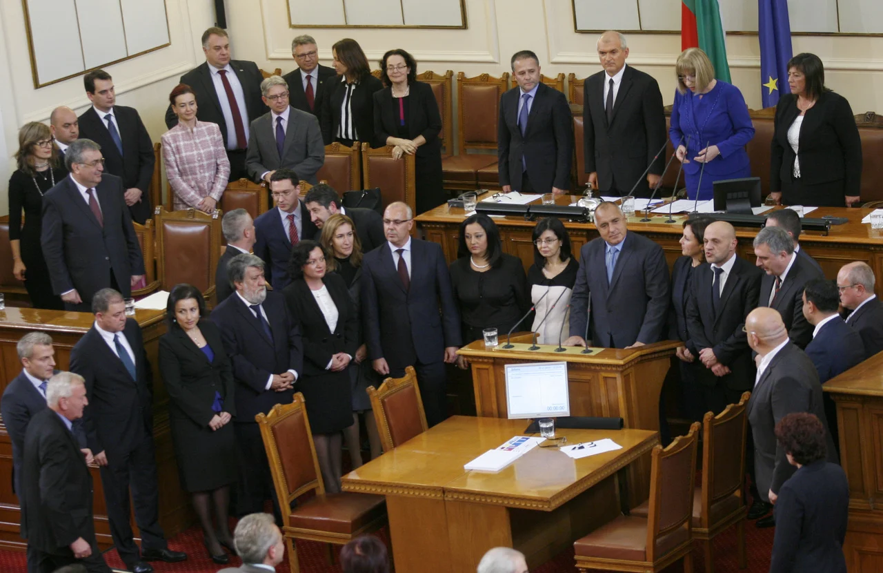 Парламент Клетва на новото правителство на Бойко Борисов