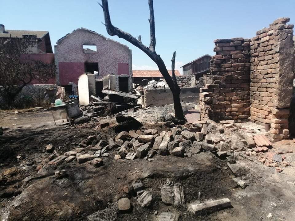 Кръстава след пожара