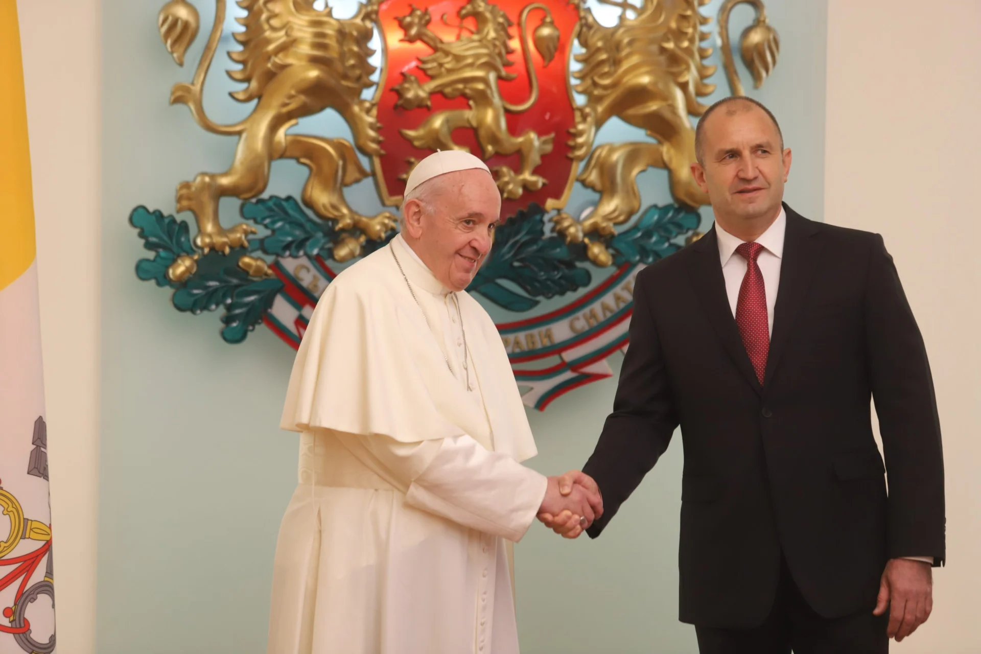 Президентство Румен Радев папа Франциск