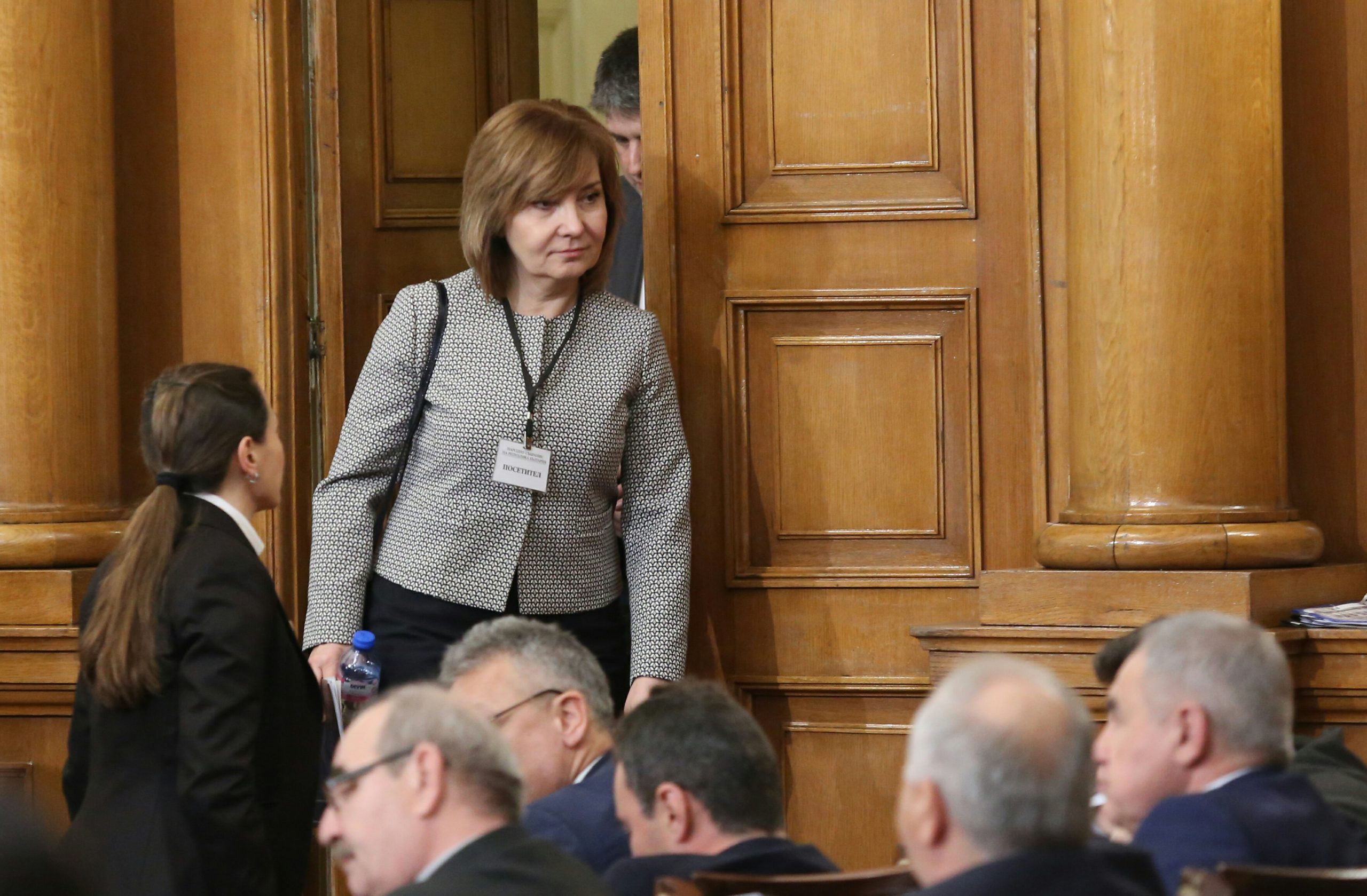 Парламент доклад за работата на Временната комисия за НАП Галя Димитрова - директор НАП