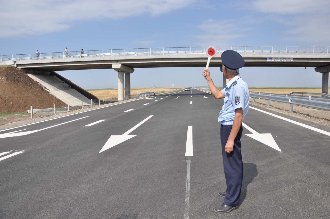 Откриване на автомагистрала Тракия