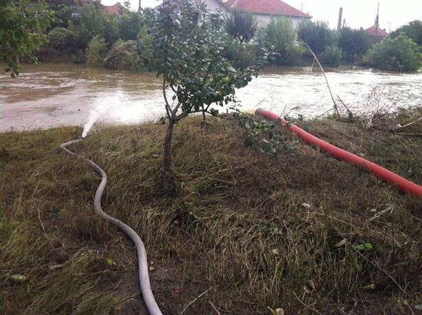 изпомпване вода