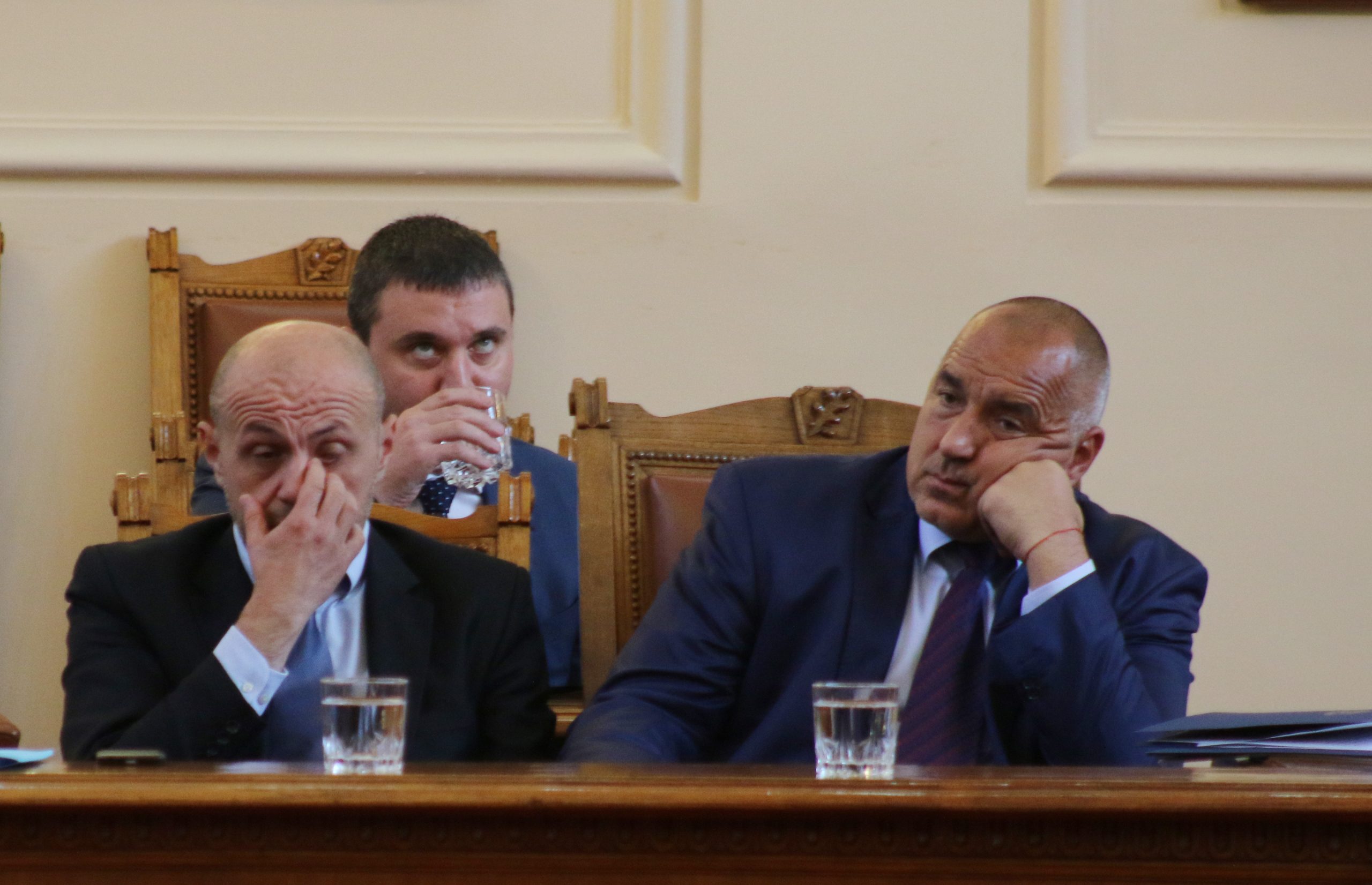 Парламент Томислав Дончев Владислав Горанов Бойко Борисов