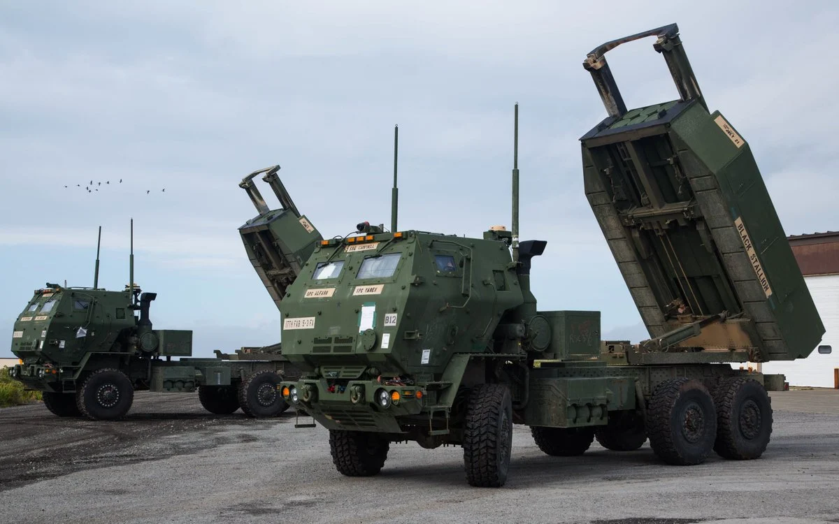 американска ракетна система за залпов огън химарс himars сащ