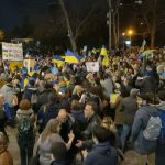 Митинг в подкрепа на Украйна