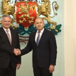 Румен Радев и Матиас Корман