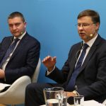 България по пътя към еврото Владислав Горанов Валдис Домбровскис