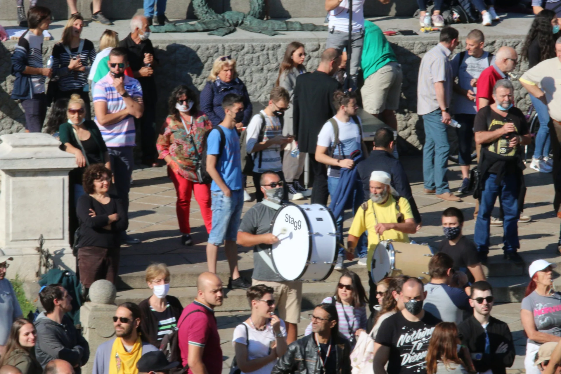 Протест пред парламента