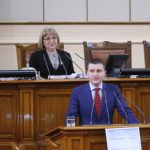 Парламент гласуване на външен дълг Владислав Горанов - министър на финансите