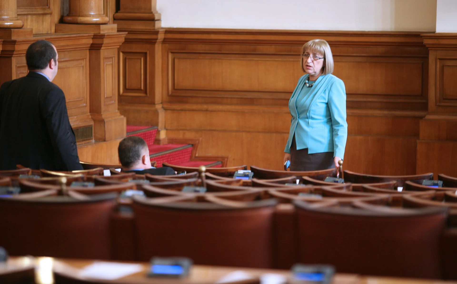 Парламнет  Цецка Цачева - предс. на парламента