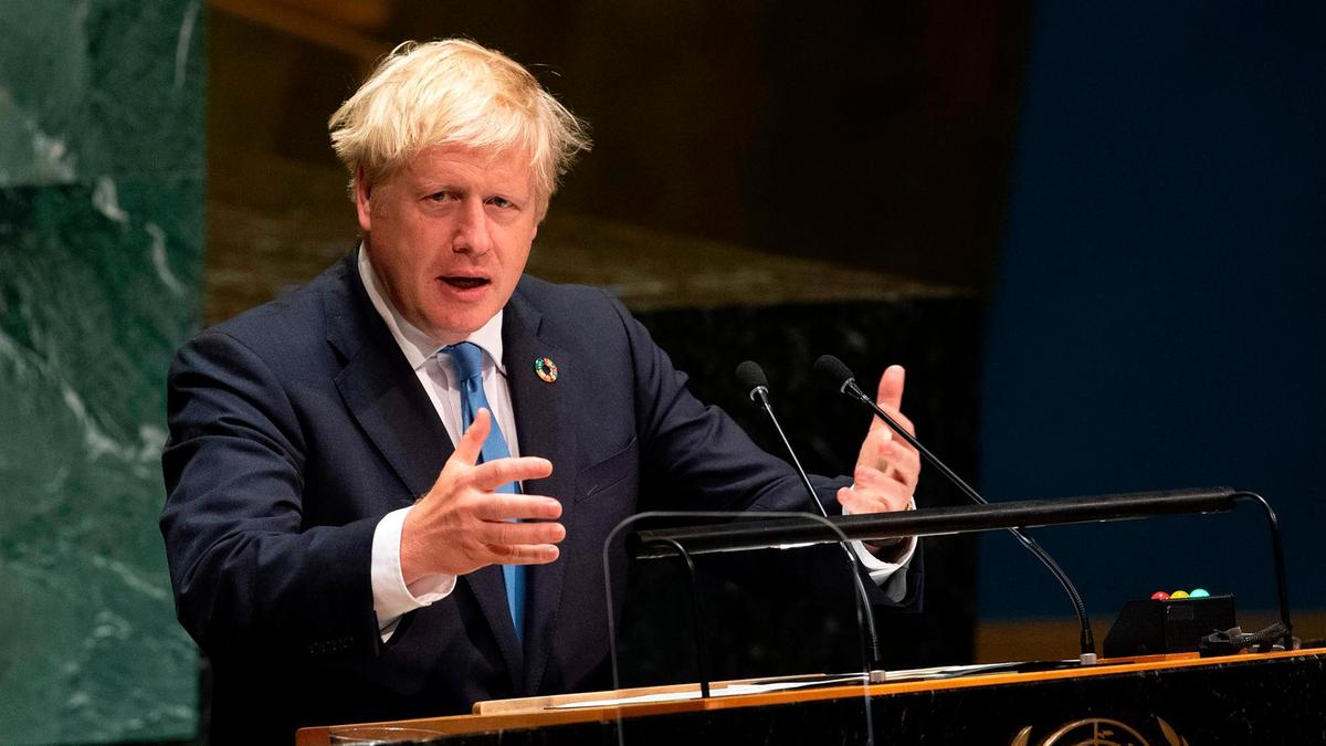 Борис Джонсън ООН