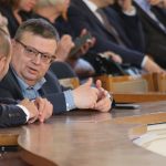 Връчване на дипломите на юридическия факултет на софийския университет Сотир Цацаров