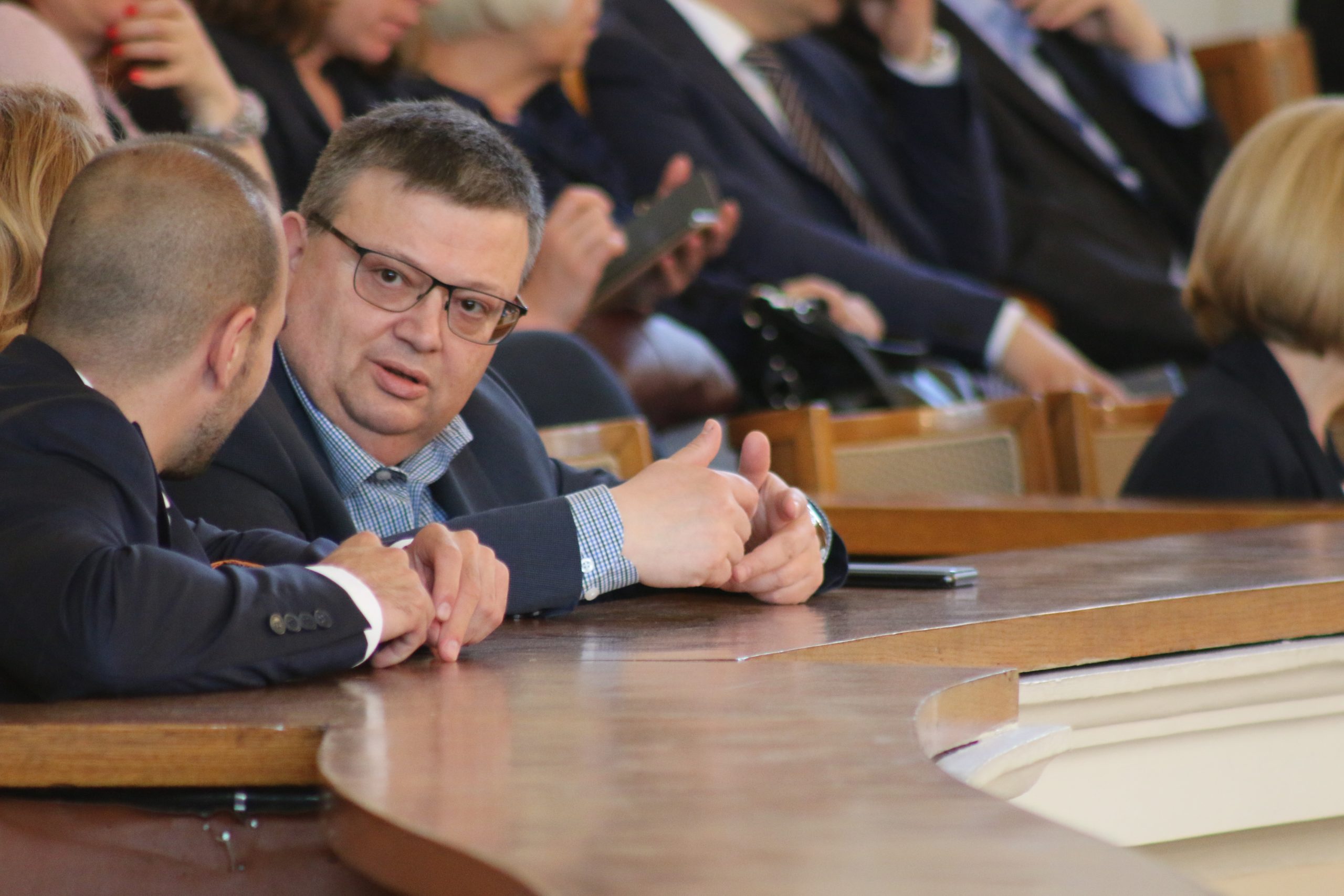 Връчване на дипломите на юридическия факултет на софийския университет Сотир Цацаров
