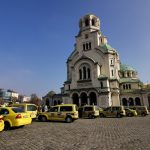 Протест на таксиметровите шофьори