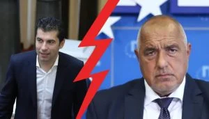 Кирил Петков и Бойко Борисов