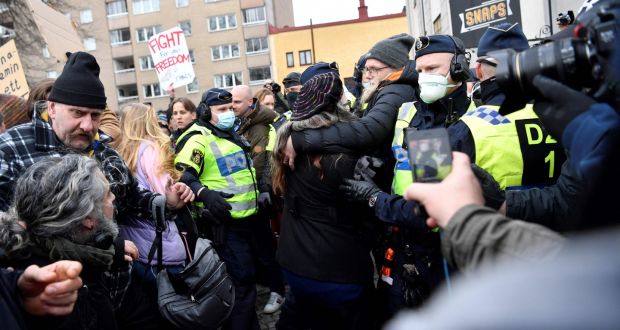 протест Стокхолм