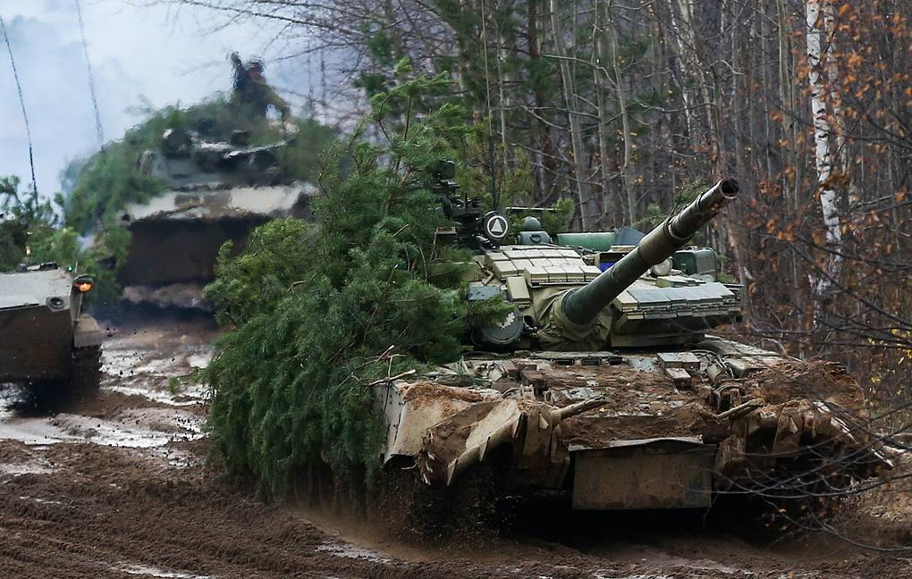 руски танкове русия военни сили