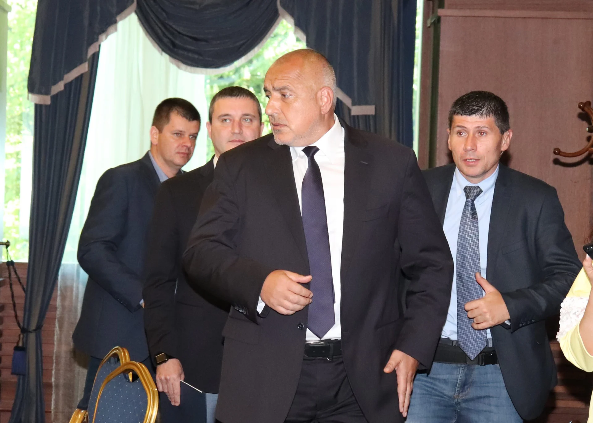 представянето на резултатите от проверки за незаконната търговия с цигари Бойко Борисов Сотир Цацаров Владислав Горанов