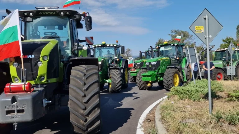 Българската аграрна камара, протест на земеделците