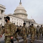 вашингтон капитолий извънредно положение конгрес на сащ военни войници