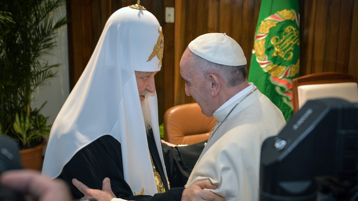 папа франциск патриарх кирил