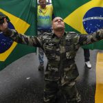 поддръжници поддръжник болсонаро бразилия протести