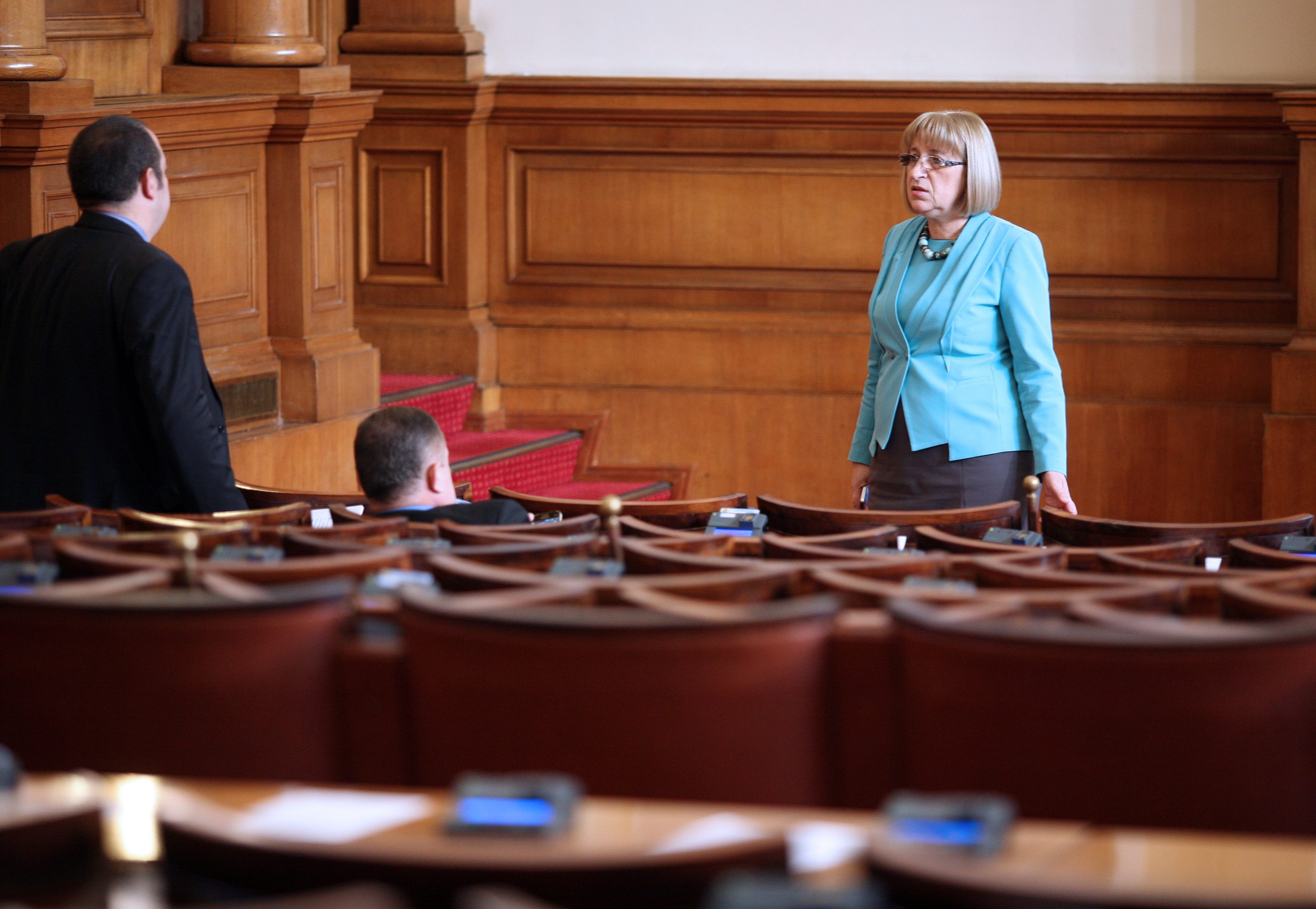 Парламнет  Цецка Цачева - предс. на парламента