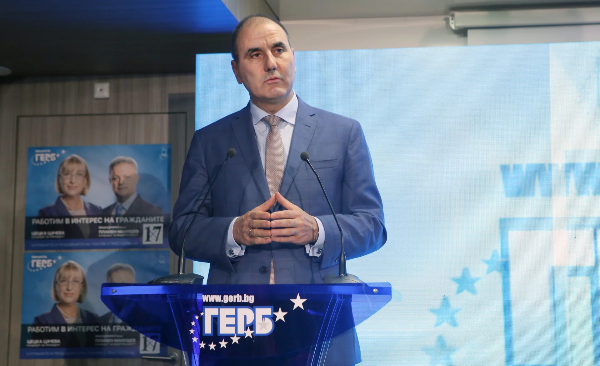 Цветан Цветанов представи предизборните материали на Герб