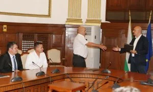 заместник-министърът на земеделието и храните Васил Грудев връчи договори за предоставяне на безвъзмездна финансова помощ по подмярка 19.1 „Помощ за подготвителни дейности” на мярка 19 „Водено от общностите местно развитие” по Програмата за развитие на селските райони 2014 -2020 г.